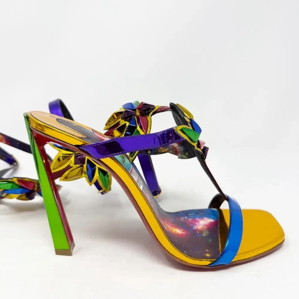 Christian Louboutin x Marvel Sea Warrior Gladiator Sandals Size 39.5 - Picture 8 of 15